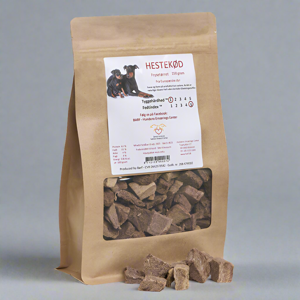 Hestabitar - frostþurrkaðir - 150gr