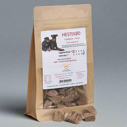 Hestabitar - frostþurrkaðir - 50gr