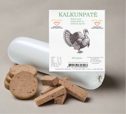 Kalkúnapaté m/ innmat og beinum - 400gr