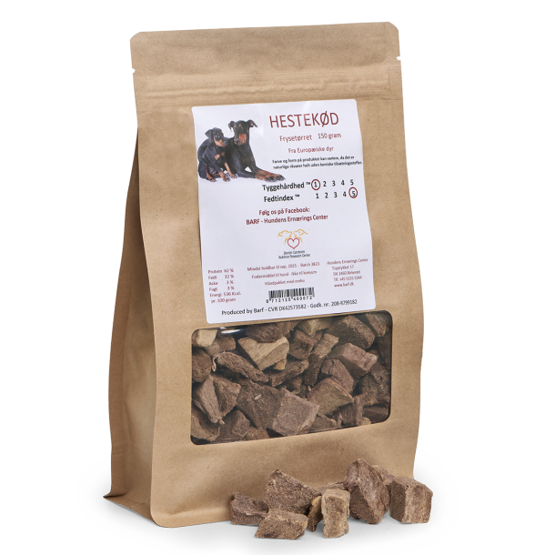 Hestabitar - frostþurrkaðir - 150gr