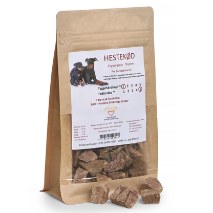 Hestabitar - frostþurrkaðir - 50gr